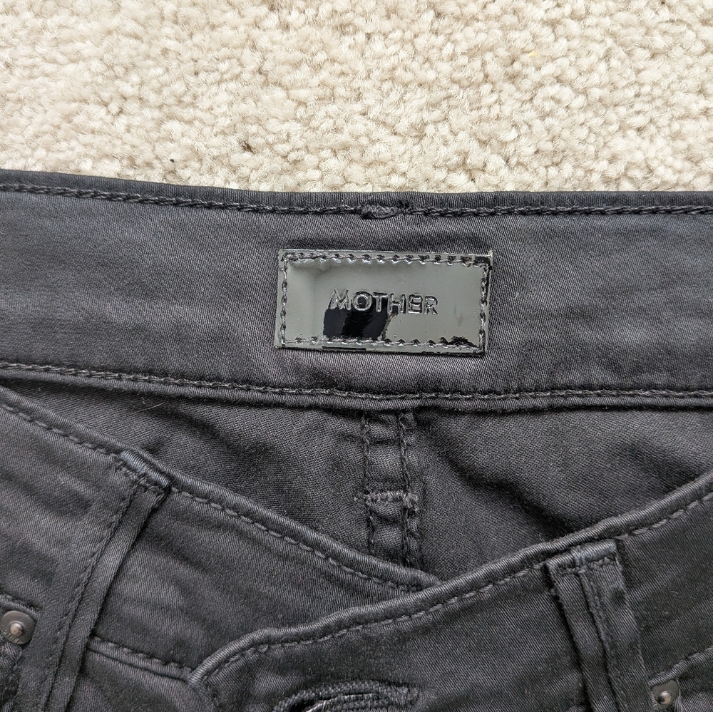 MOTHER Black Denim Jeans - Women